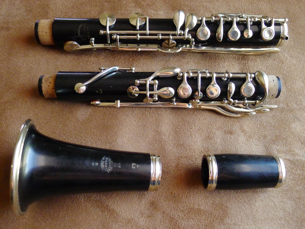 Before and After - Vintage clarinet and saxophone repair 
